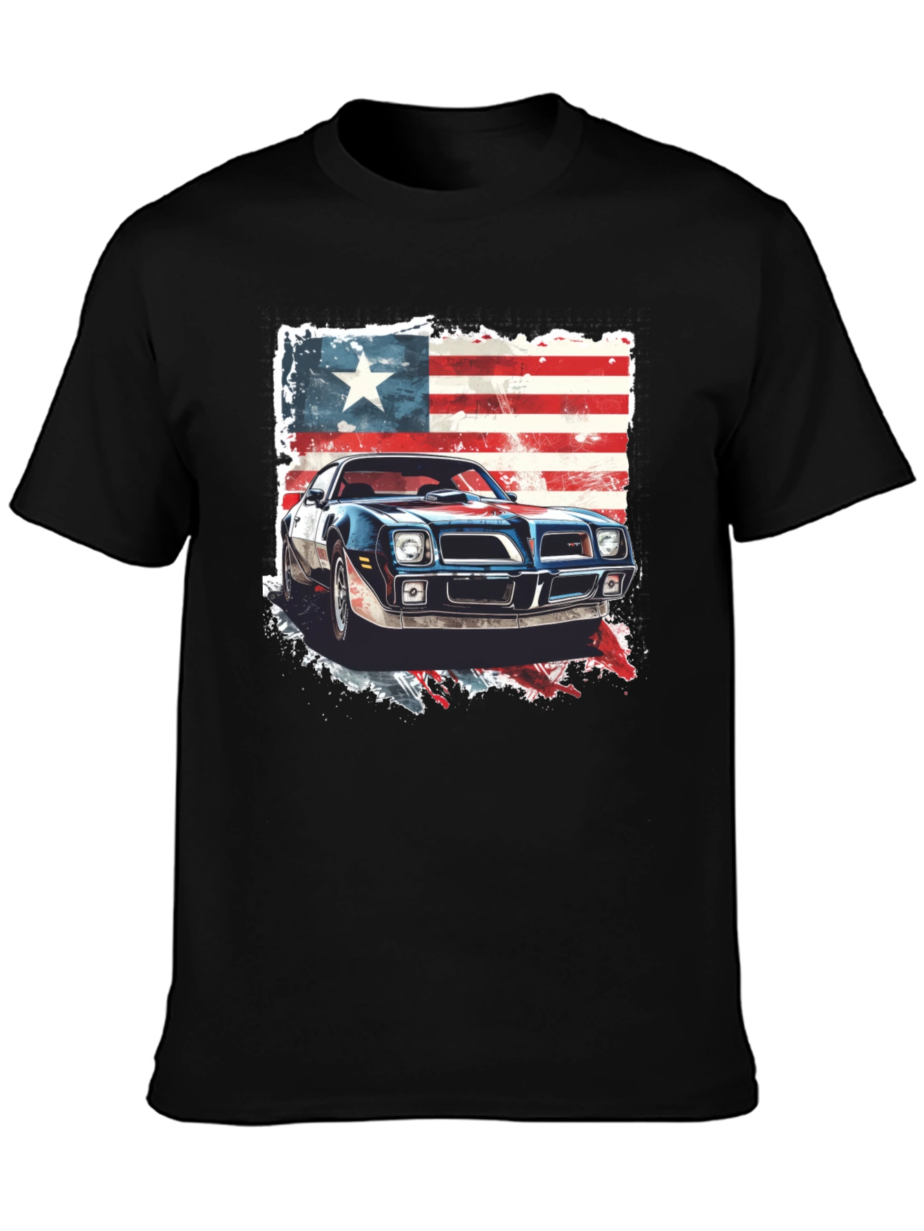 American Muscle Car Graphic Tee