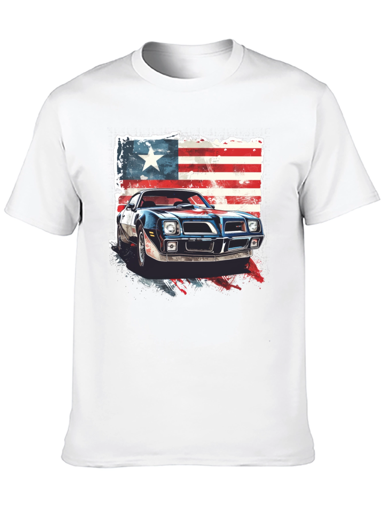 American Muscle Car Graphic Tee