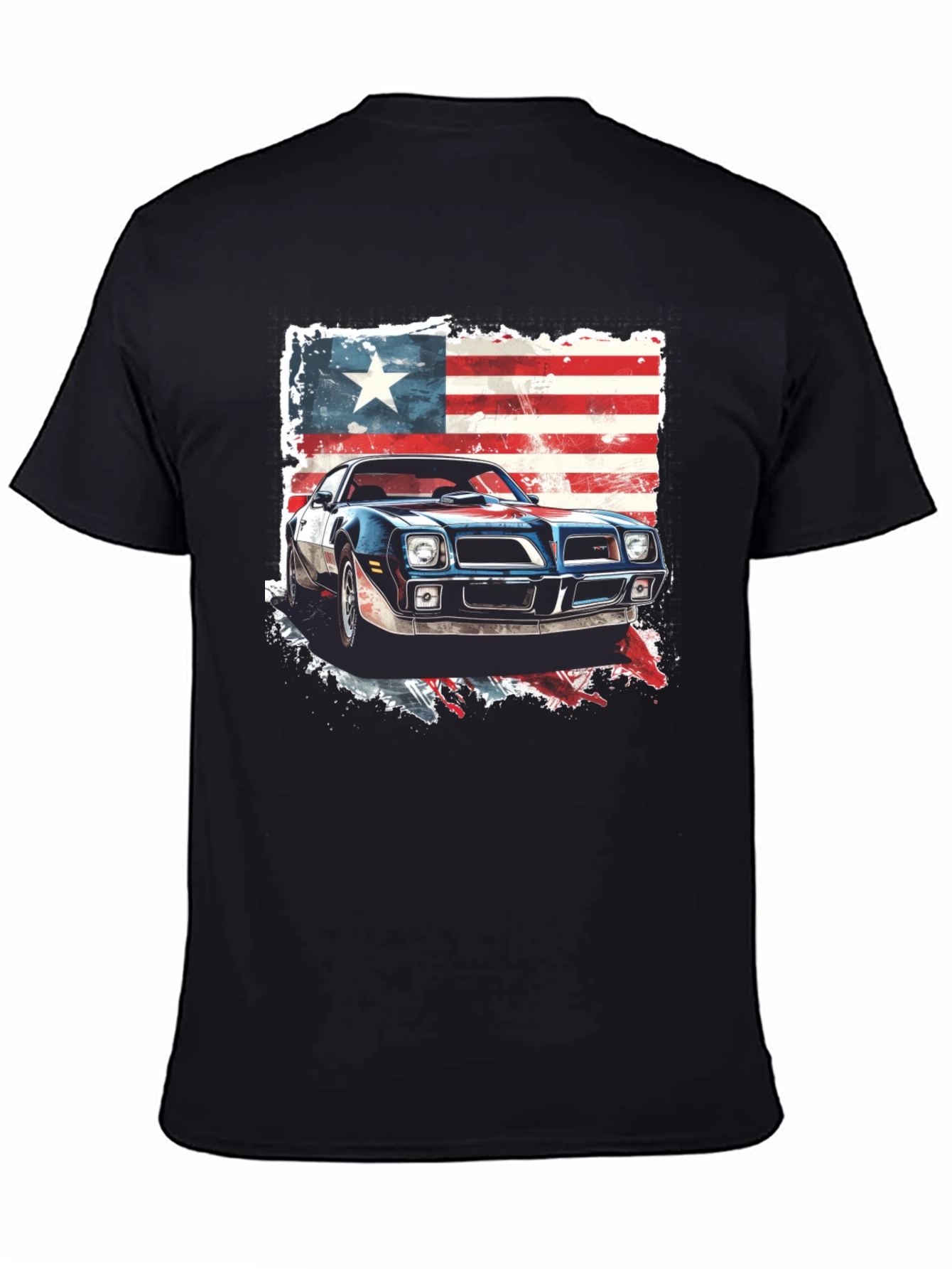 American Muscle Car Graphic Tee
