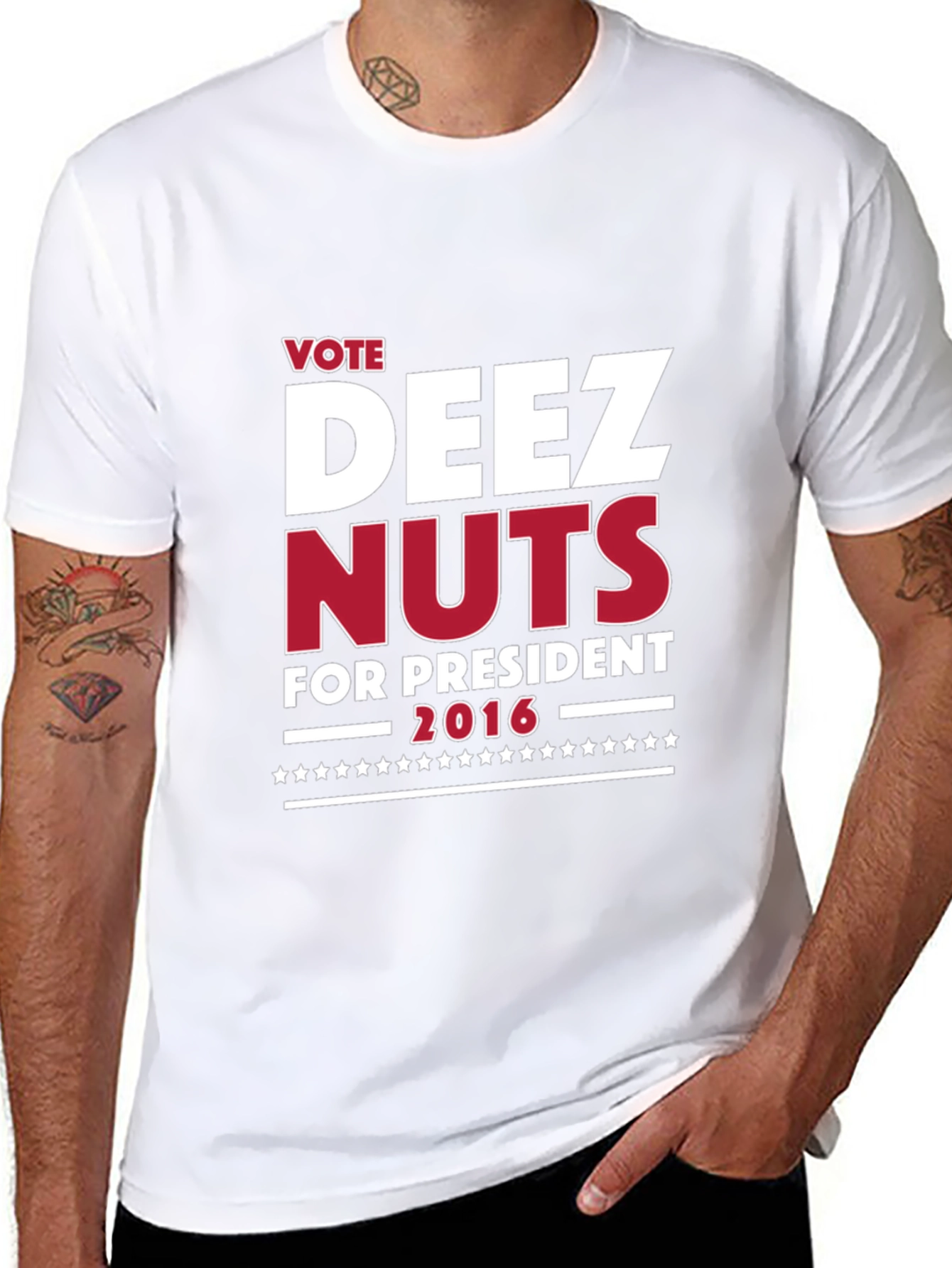 Vote Deez Nuts for President 2016 T-Shirt