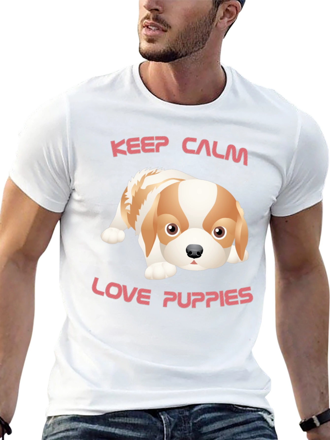 Keep Calm & Love Puppies T-Shirt