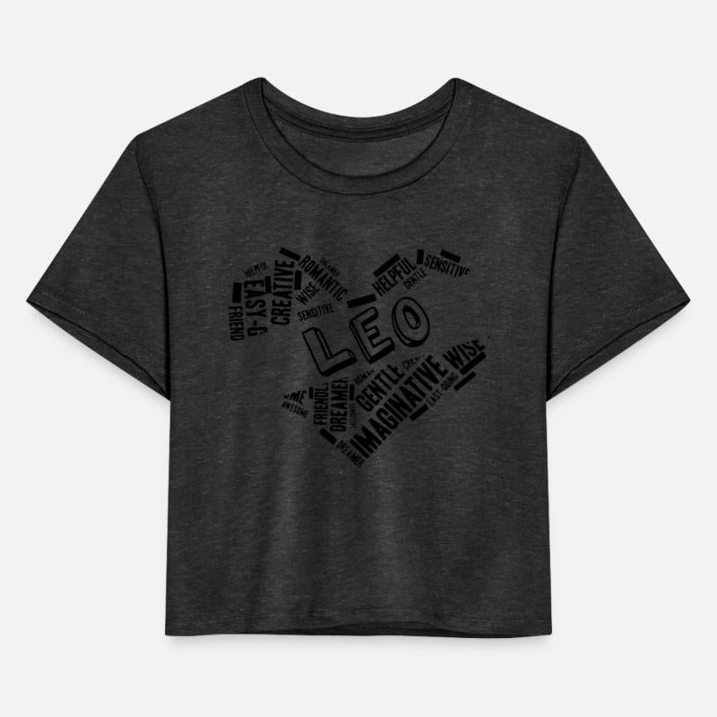 Leo Heart Word Cloud Doodle Astrology Zodiac Star