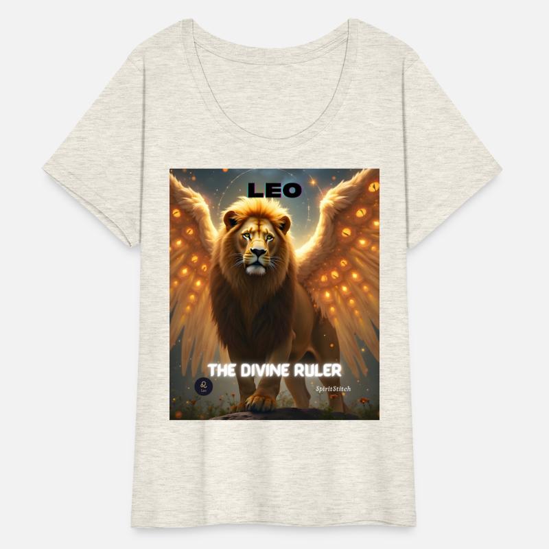 Leo the Divine Ruler with Angel Wings