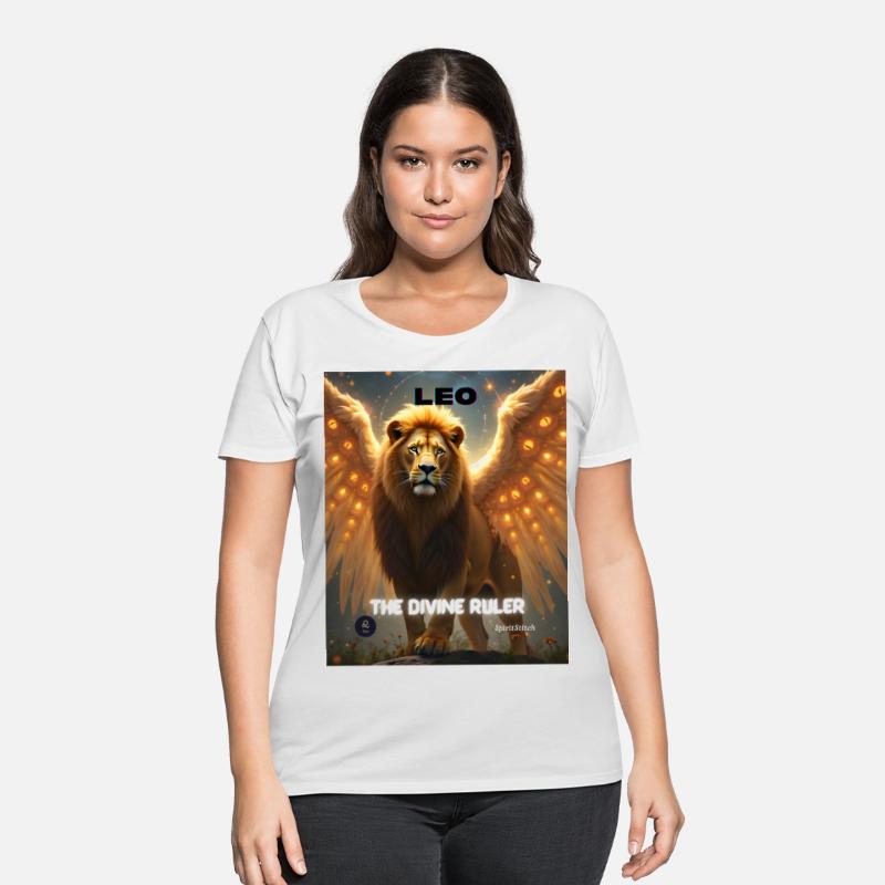 Leo the Divine Ruler with Angel Wings
