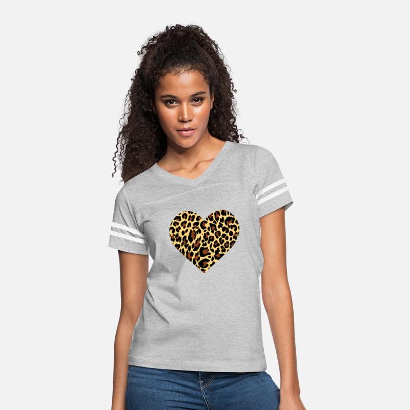 Leopard heart - cute heart love for valentines day