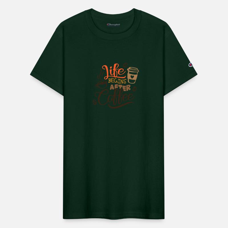 Life Begins After Coffee – Coffee Lover Shirt