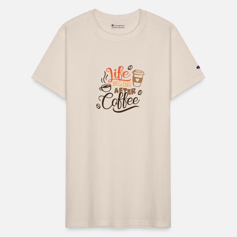 Life Begins After Coffee – Coffee Lover Shirt