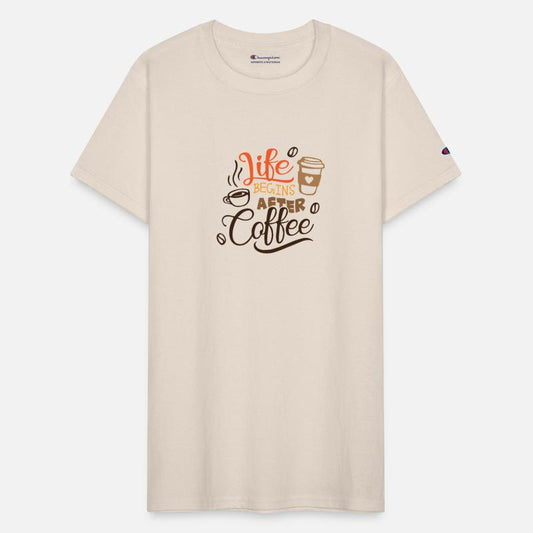 Life Begins After Coffee – Coffee Lover Shirt