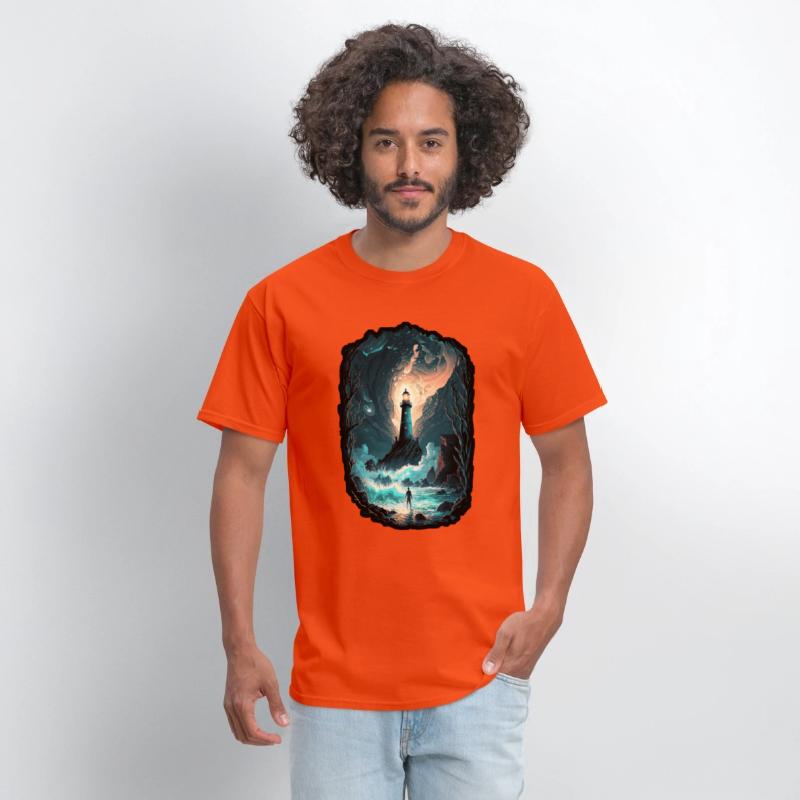 Lighthouse Sea Surreal Water Trend Mystical