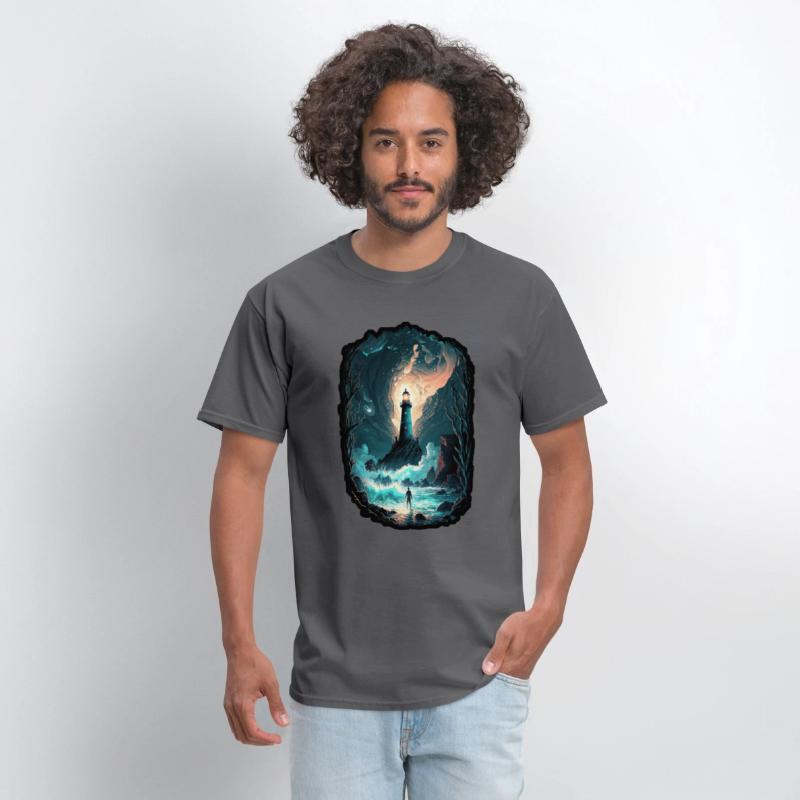 Lighthouse Sea Surreal Water Trend Mystical