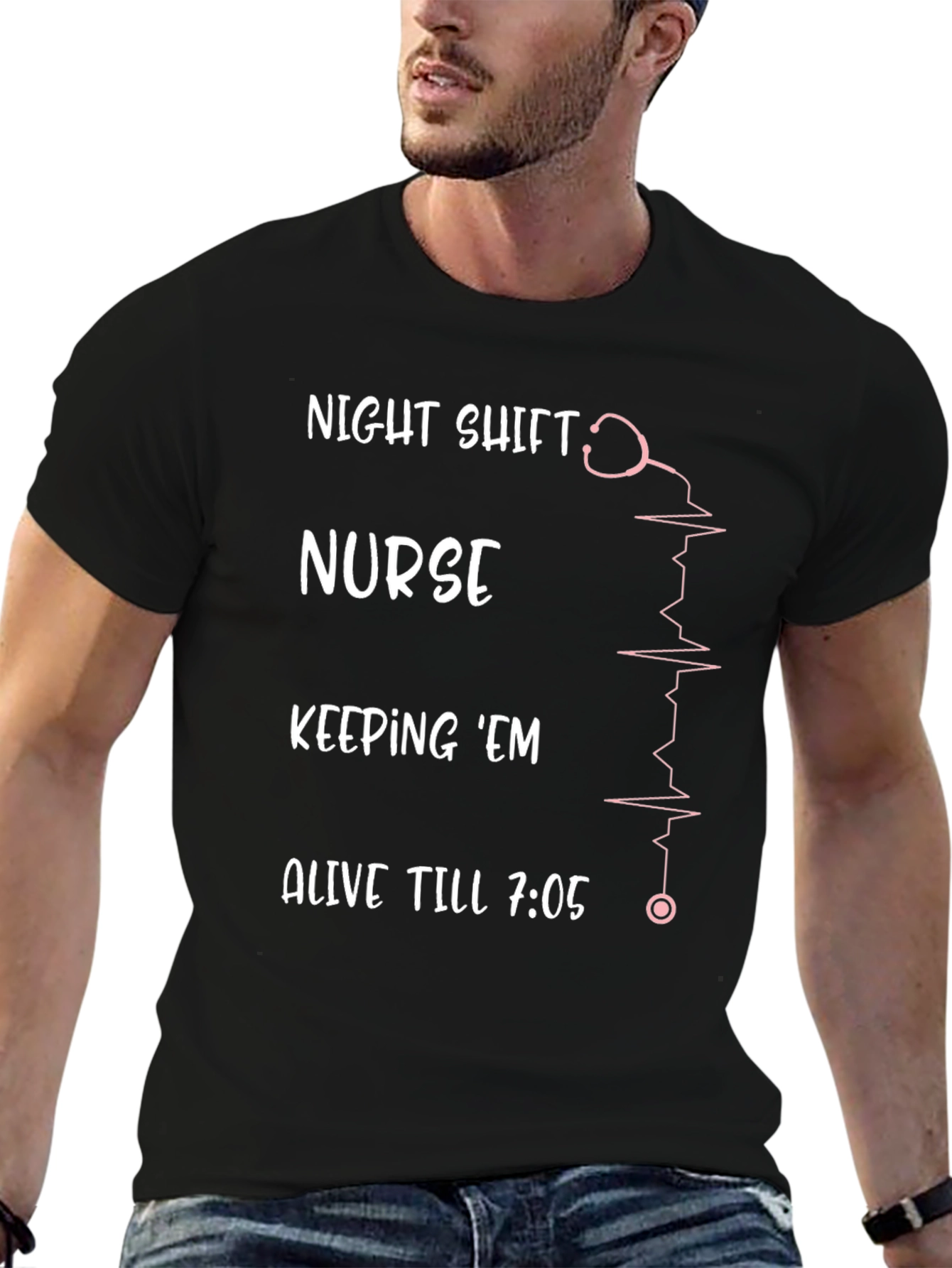 Night Shift Nurse Graphic Tee
