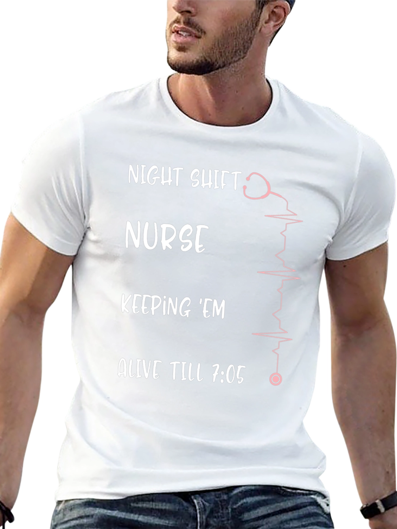 Night Shift Nurse Graphic Tee