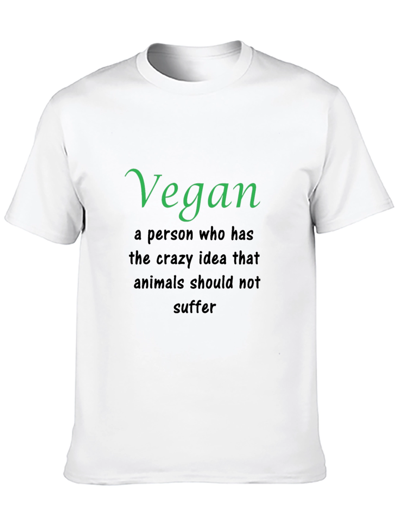 Vegan Definition T-Shirt - Animal Lover Tee