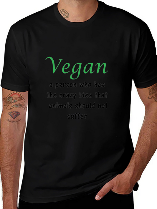 Vegan Definition T-Shirt - Animal Lover Tee