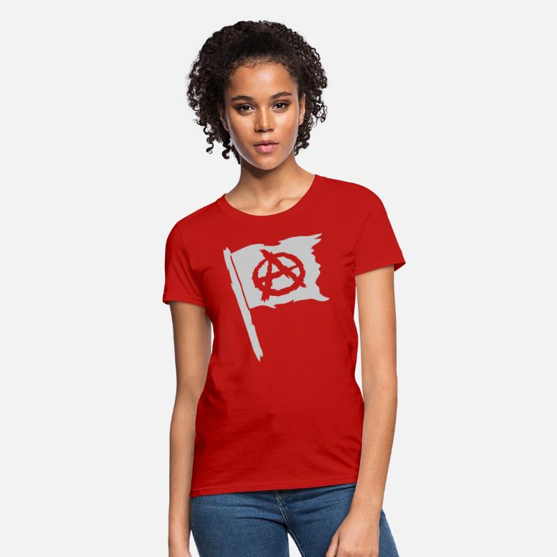 Logo flag anarchy symbol
