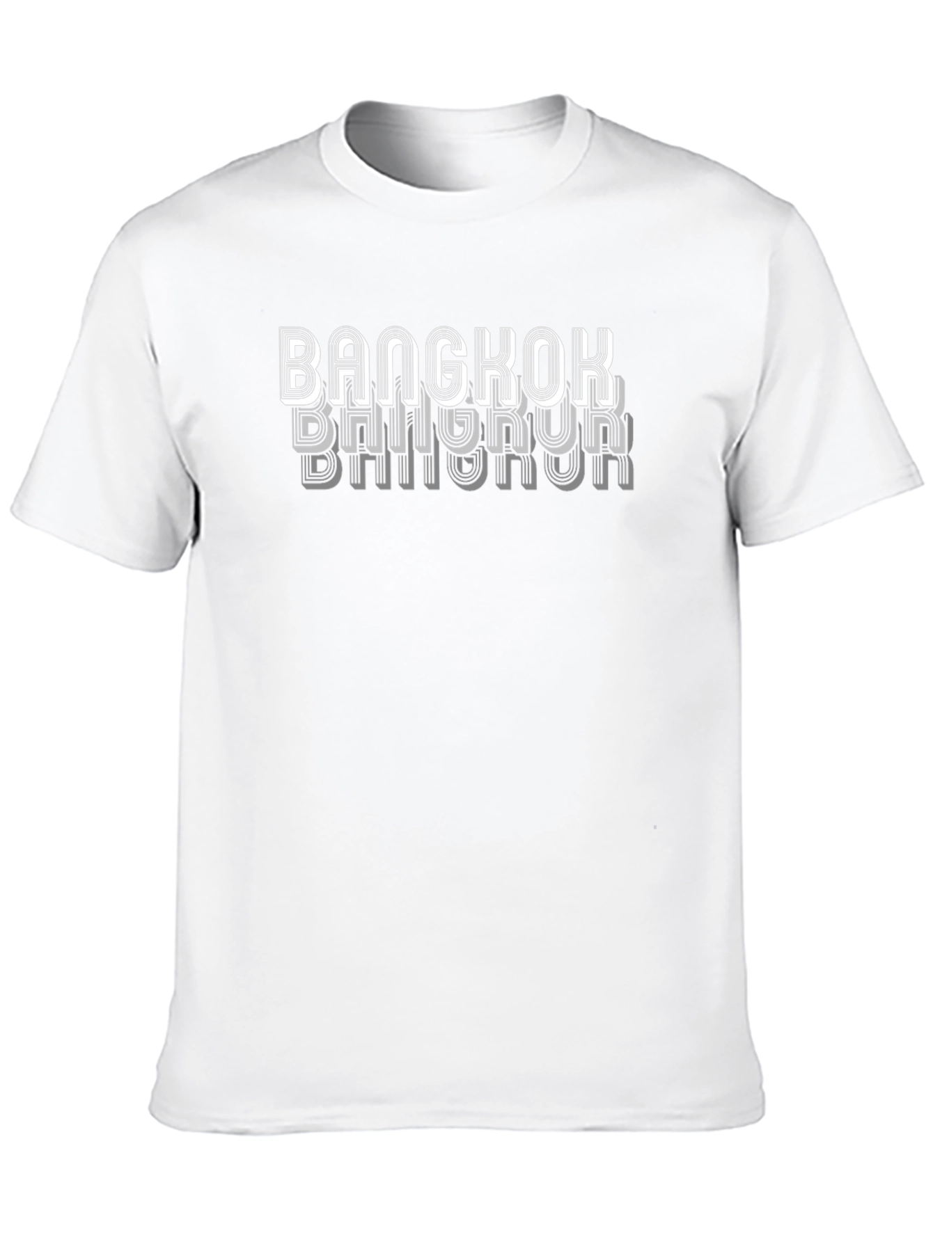 Bangkok Retro Graphic Tee - Cool Tourist Shirt
