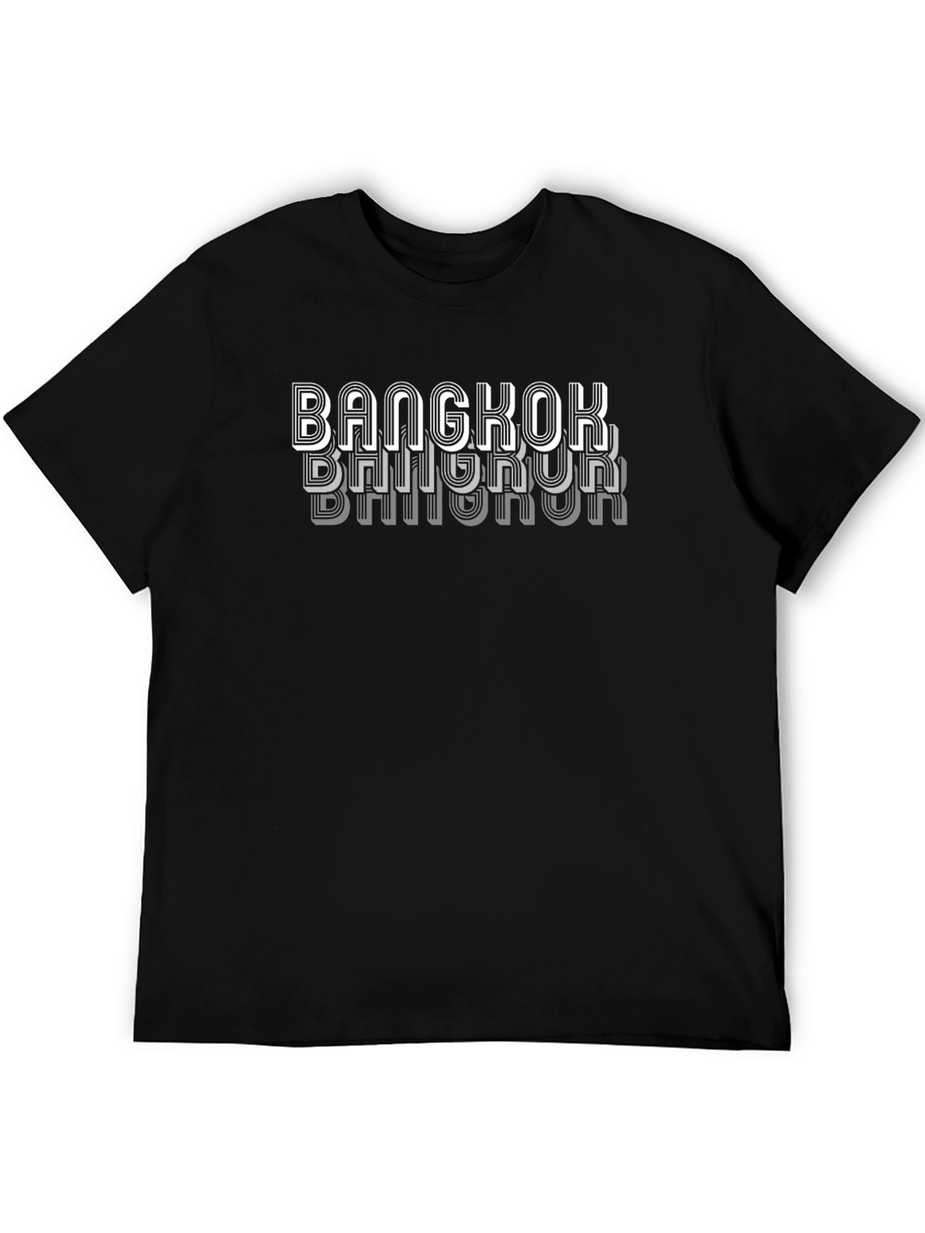 Bangkok Retro Graphic Tee - Cool Tourist Shirt