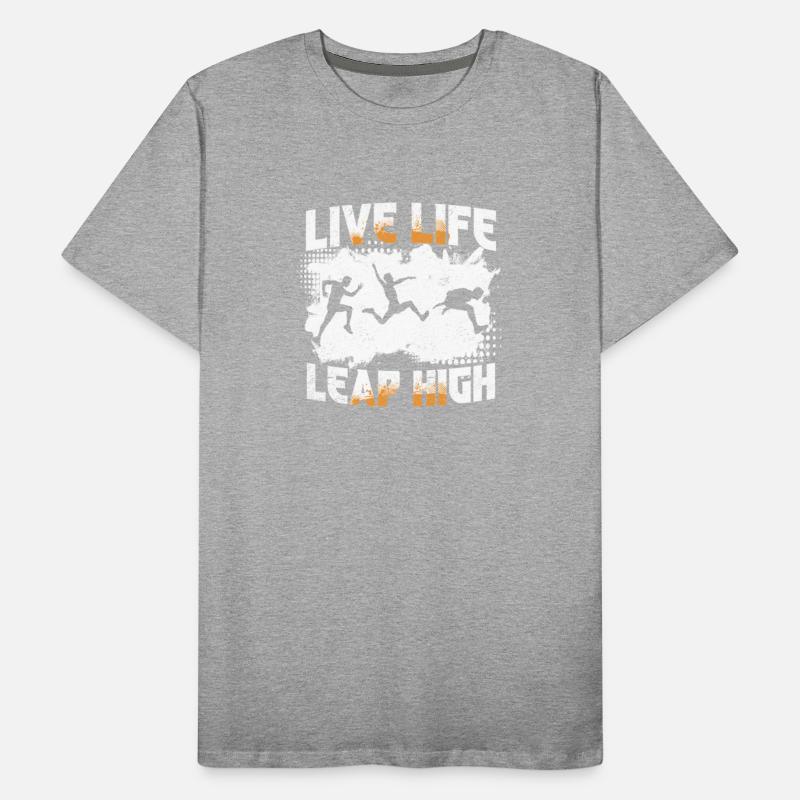 Long Jump Long Jumping Live Life Leap High