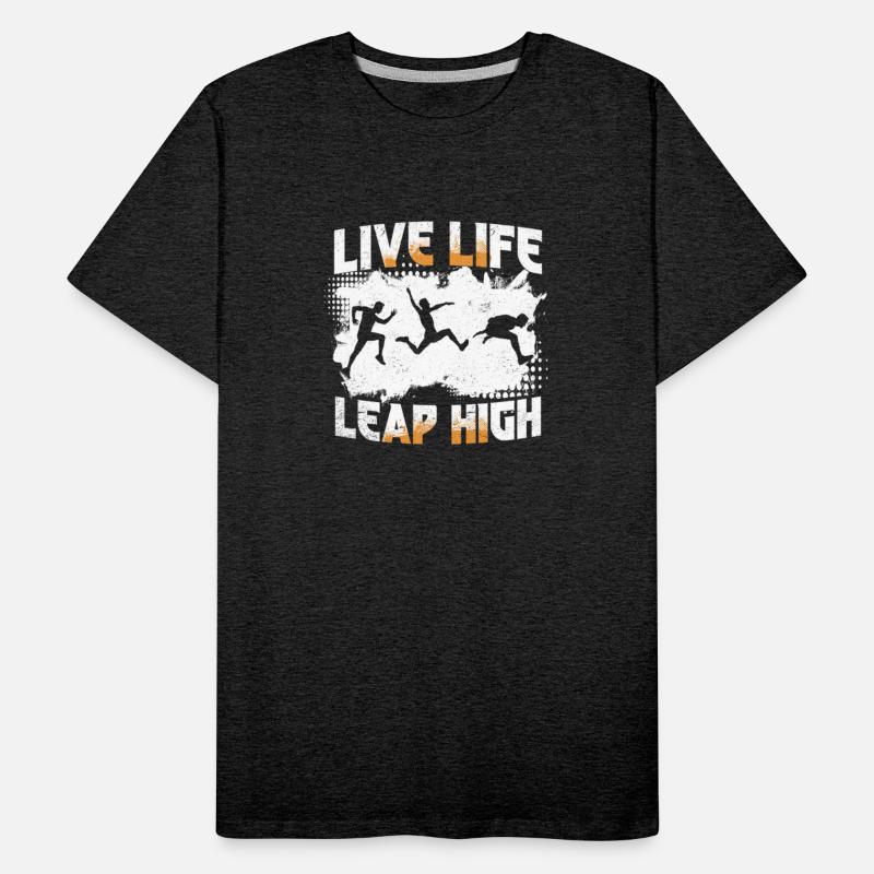 Long Jump Long Jumping Live Life Leap High