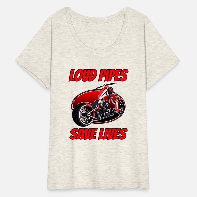 Loud pipes save lives, born to ride, biker
