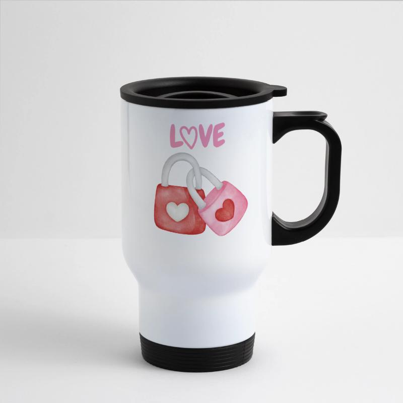 Love Locks Romantic Pattern