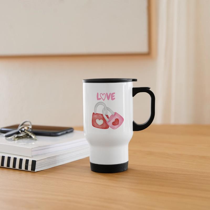 Love Locks Romantic Pattern
