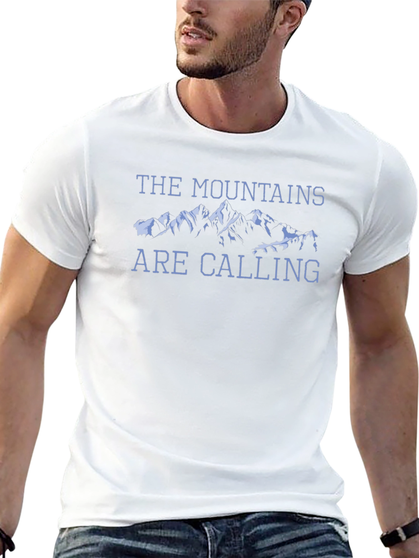 The Mountains Are Calling Graphic Tee
