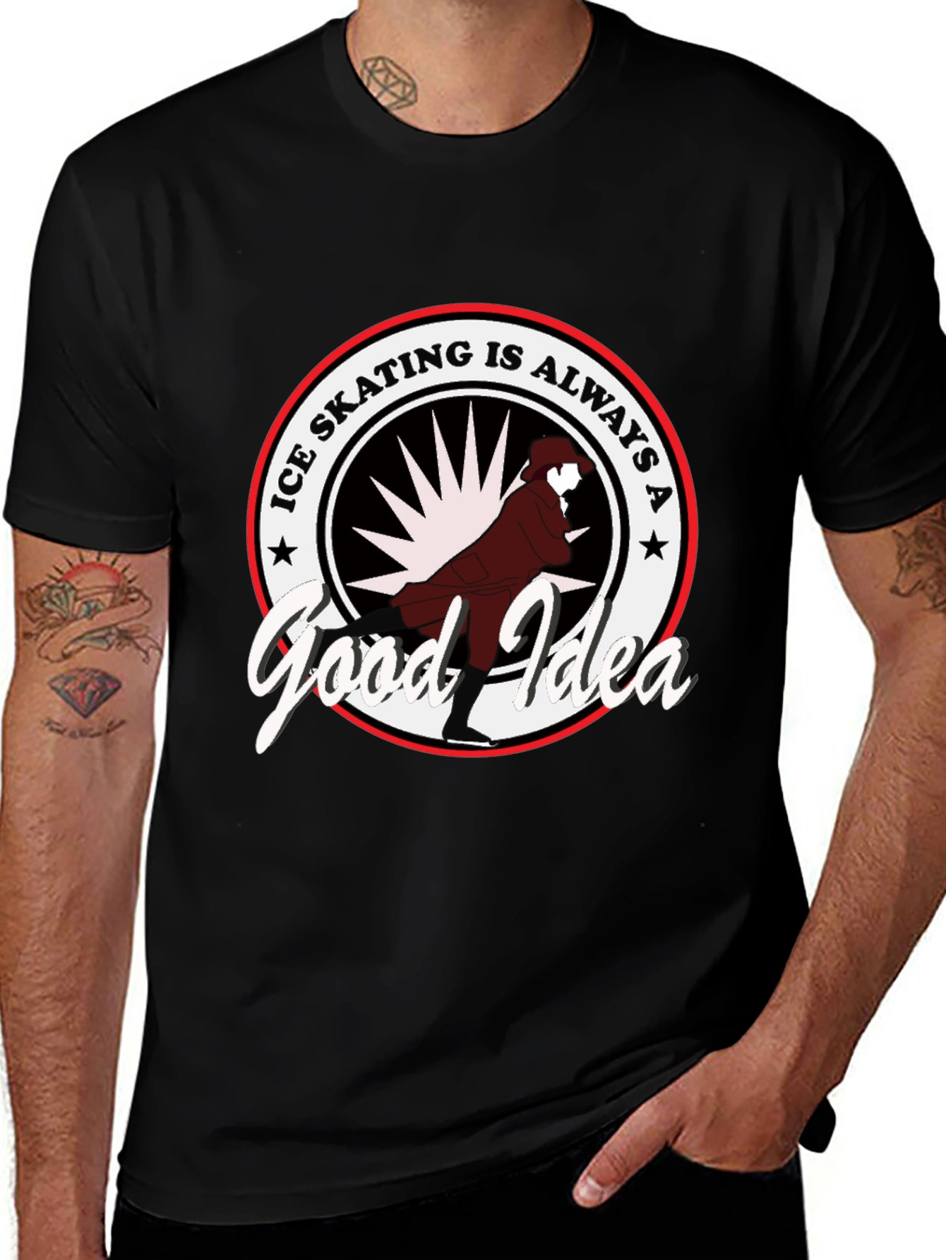 Ice Skating is Always a Good Idea T-Shirt