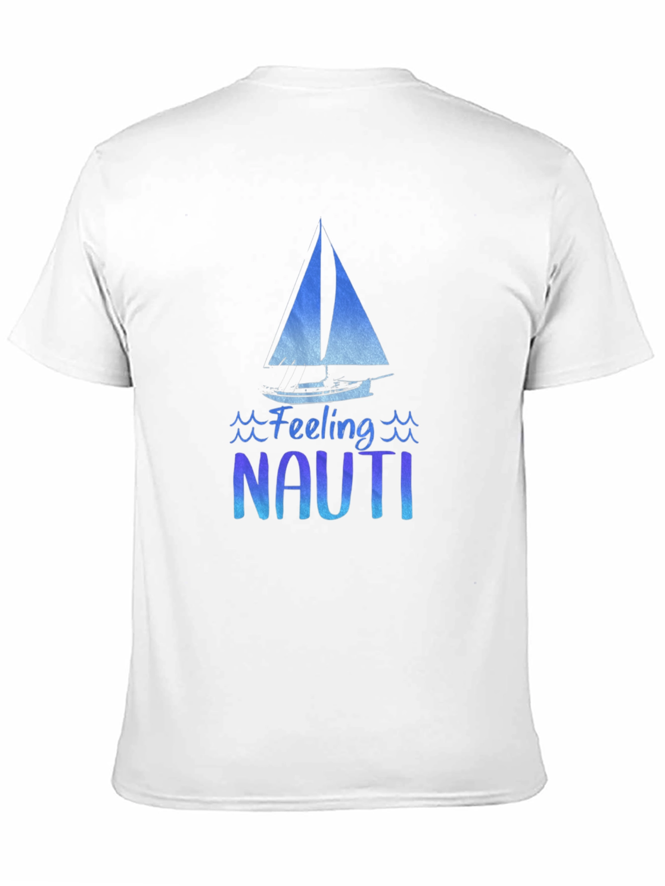 Feeling Nauti Mens Black Graphic T-Shirt