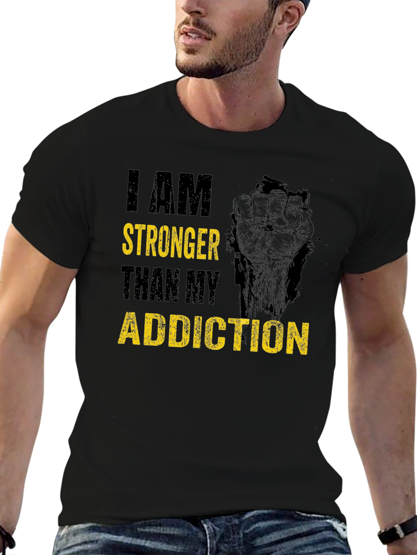 Stronger Than My Addiction T-Shirt