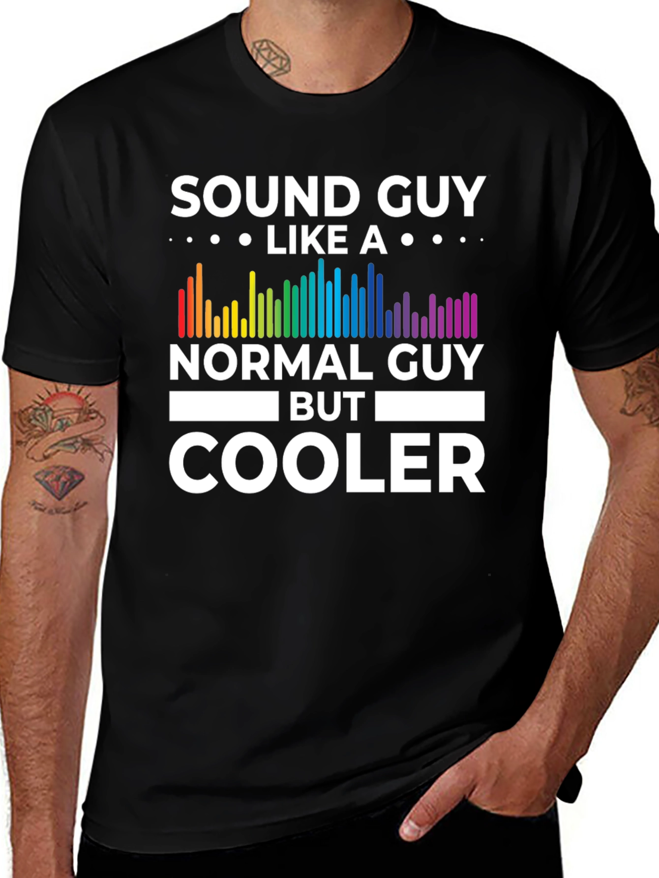 Sound Guy Cooler Graphic T-Shirt