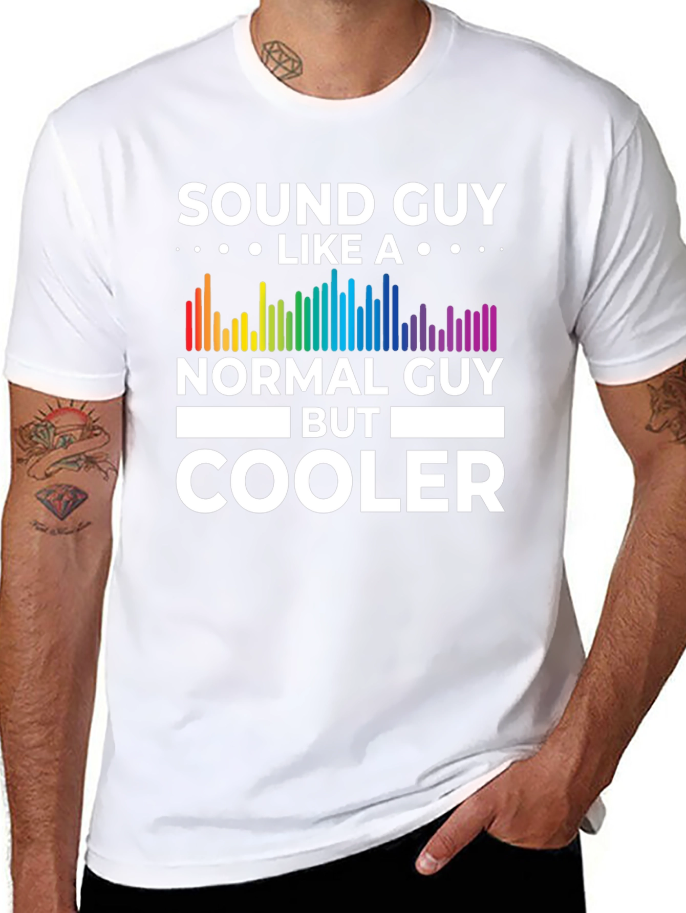 Sound Guy Cooler Graphic T-Shirt