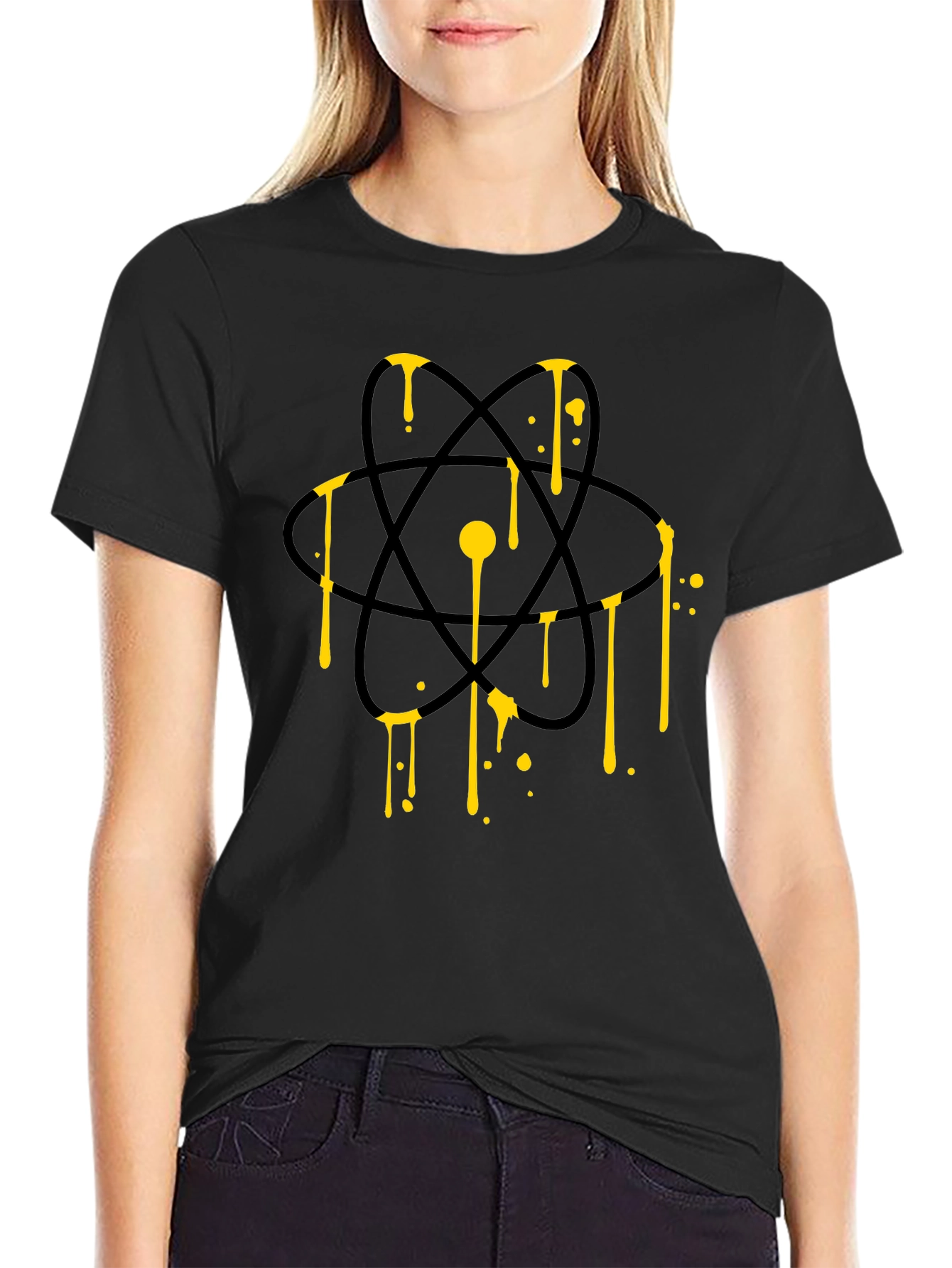 Atomic Drip Graphic Tee - Science Style
