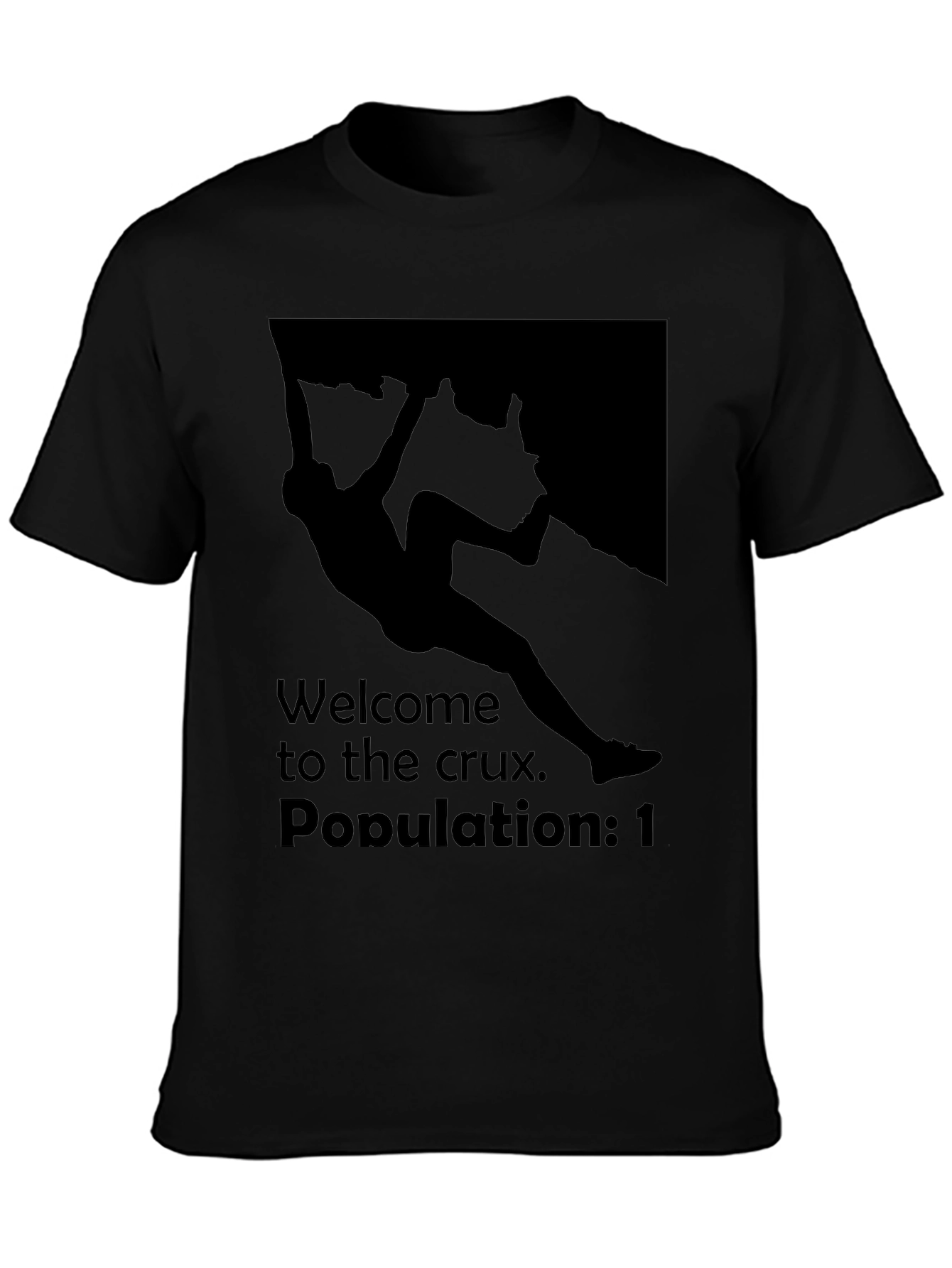 Rock Climbing T-Shirt - Welcome to the Crux