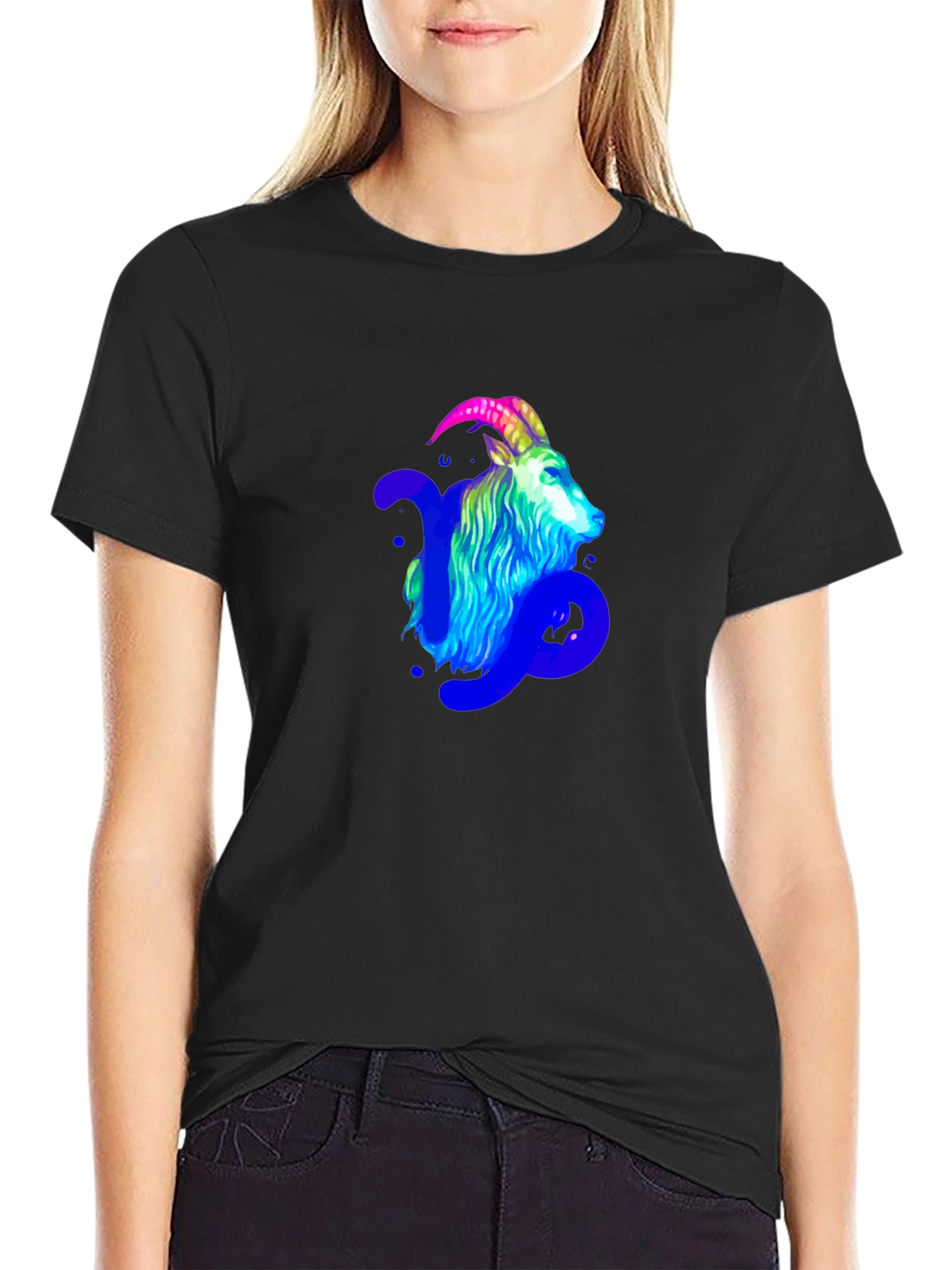 Capricorn Zodiac Graphic T-Shirt