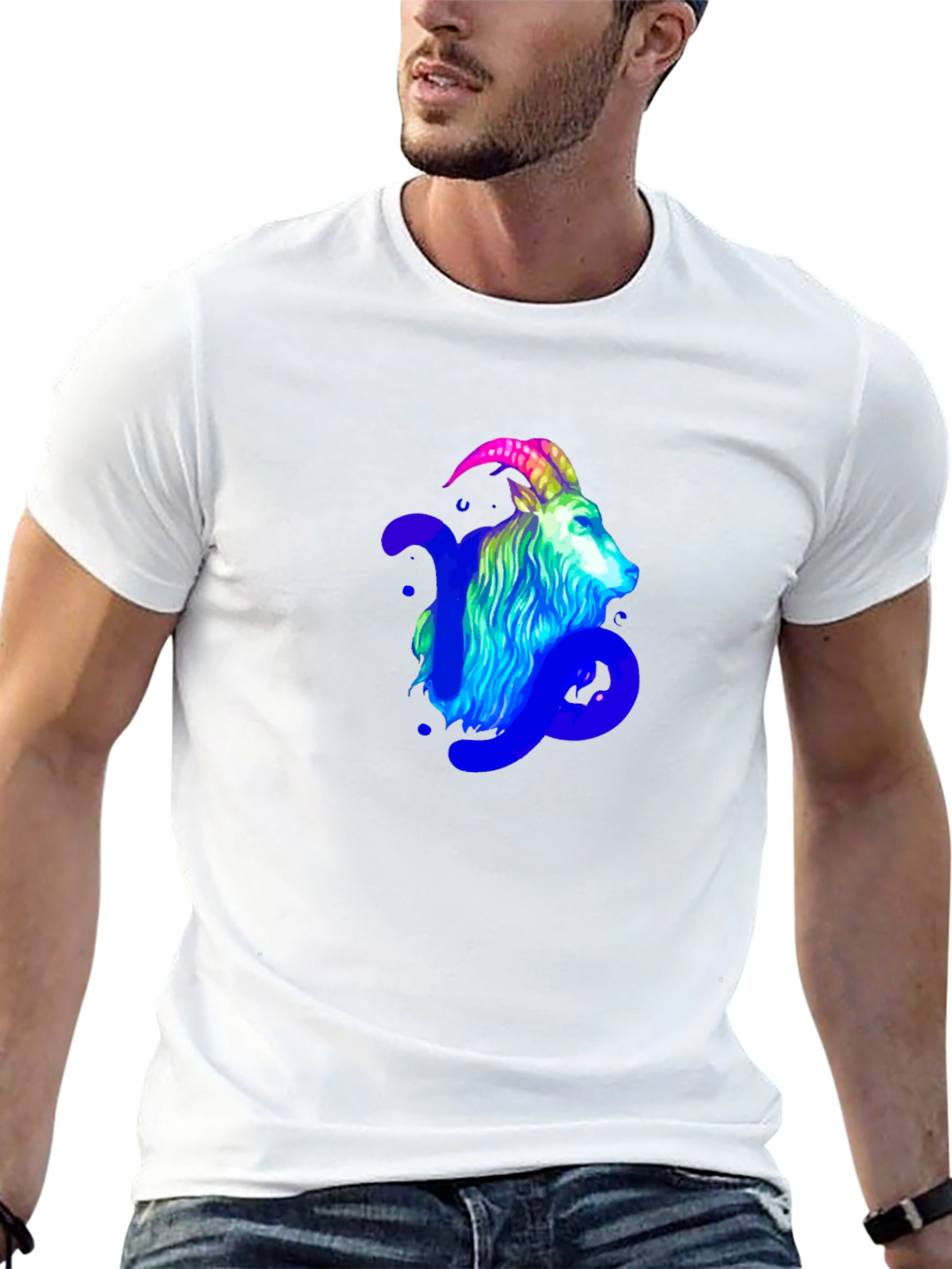 Capricorn Zodiac Graphic T-Shirt