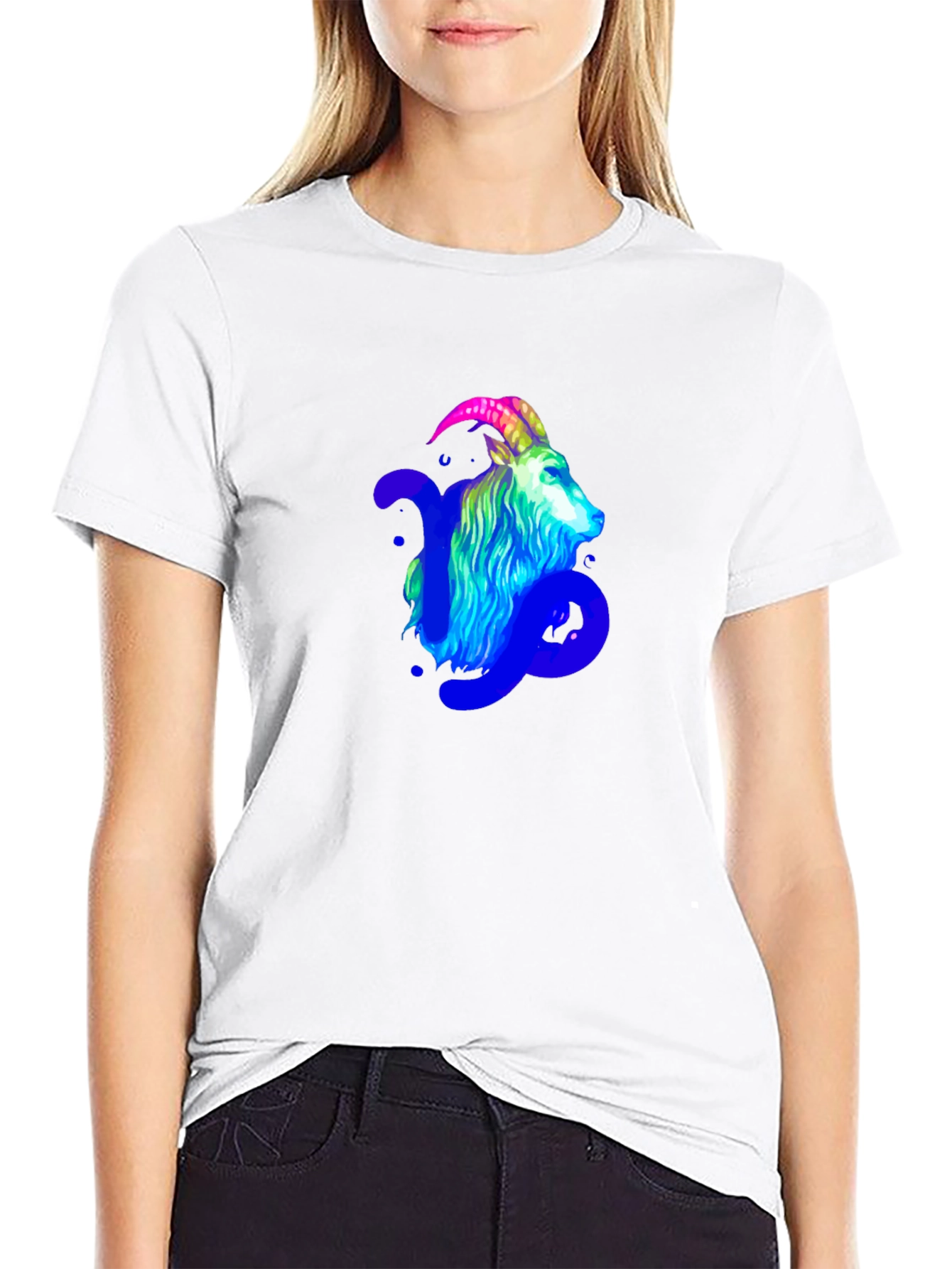 Capricorn Zodiac Graphic T-Shirt