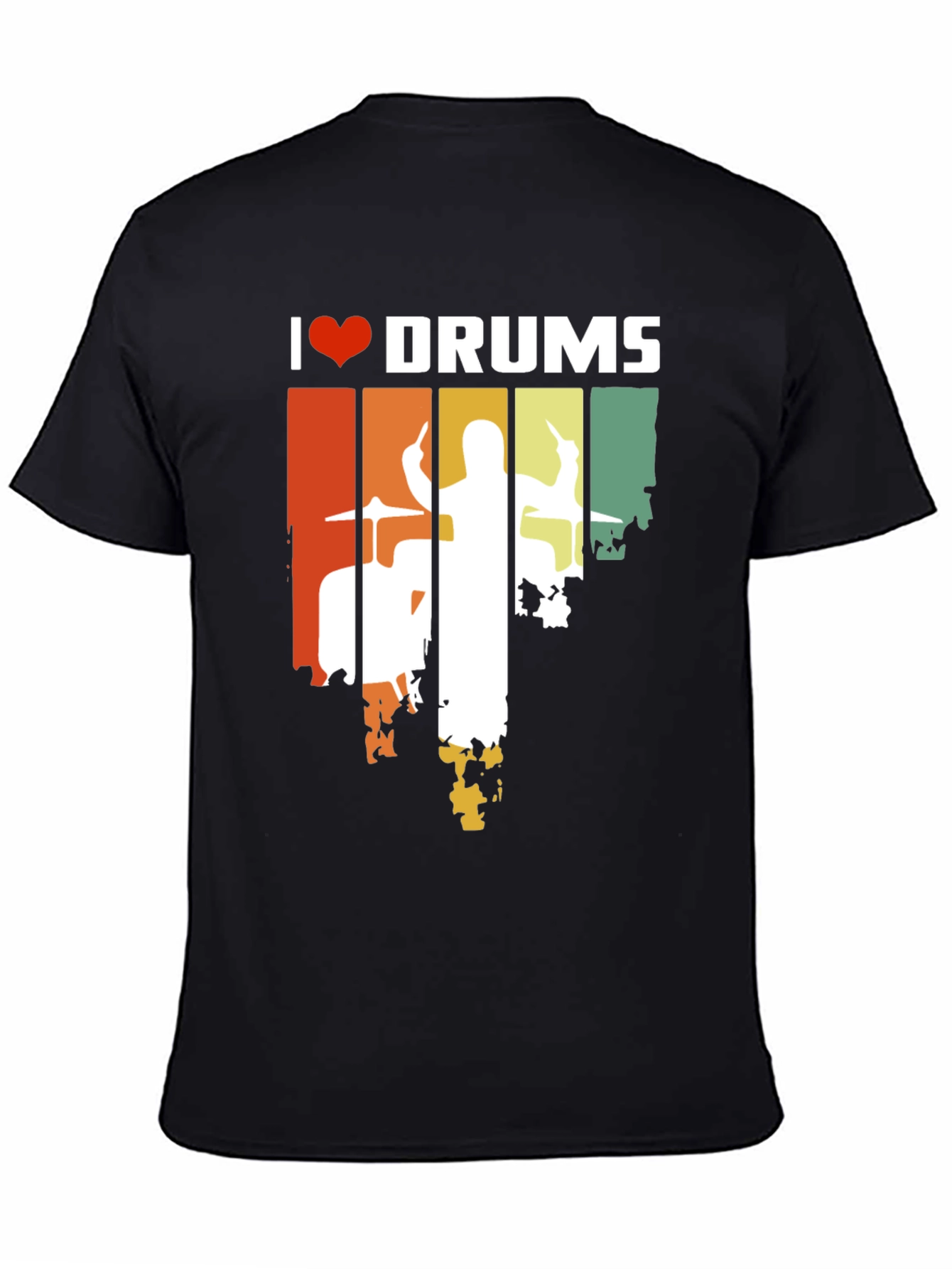 I Love Drums Graphic T-Shirt