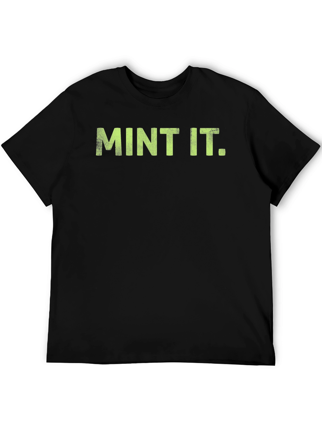 Mint It Graphic Tee - Mens Black T-Shirt