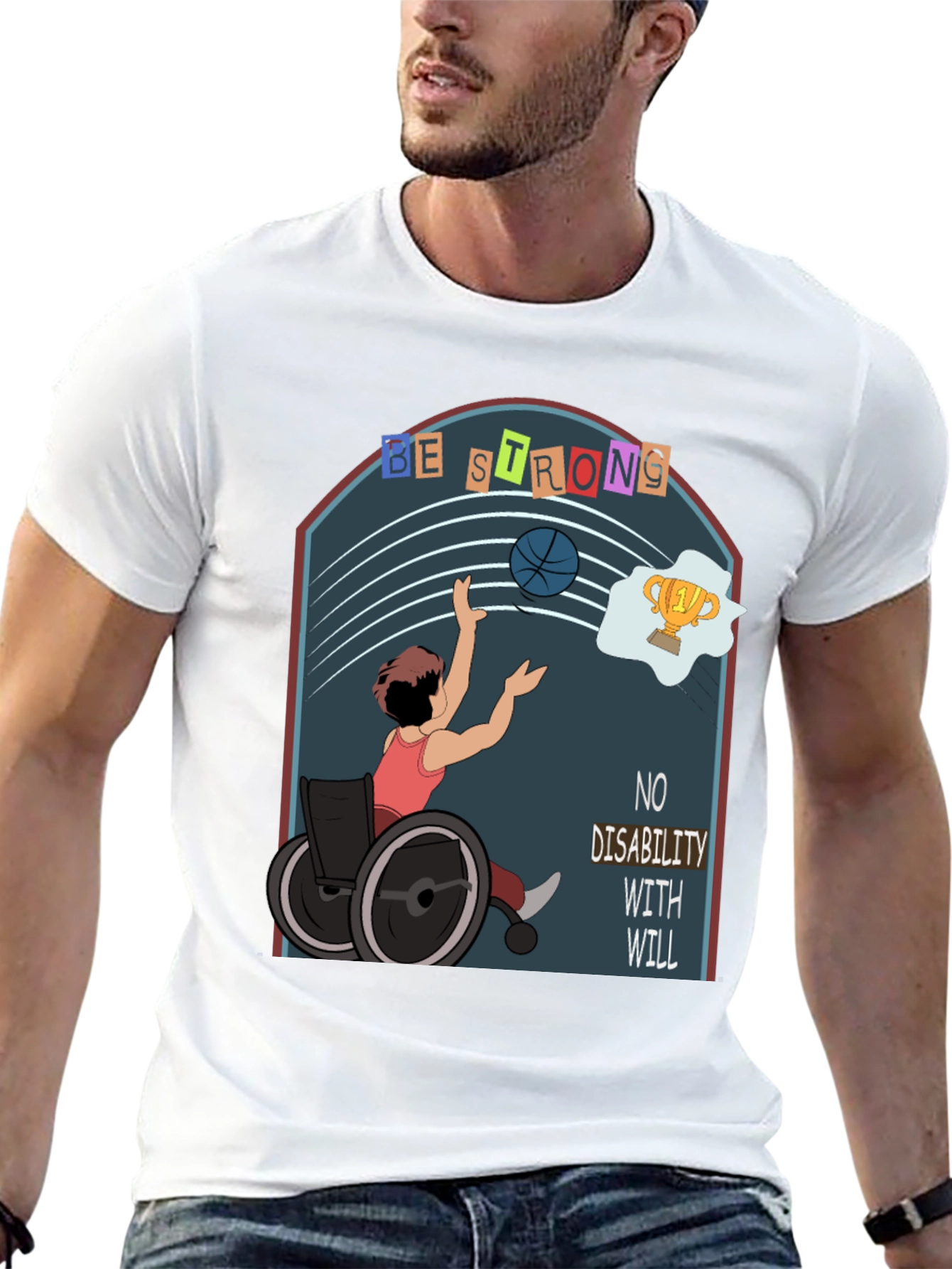 Inspirational Disability Awareness T-Shirt