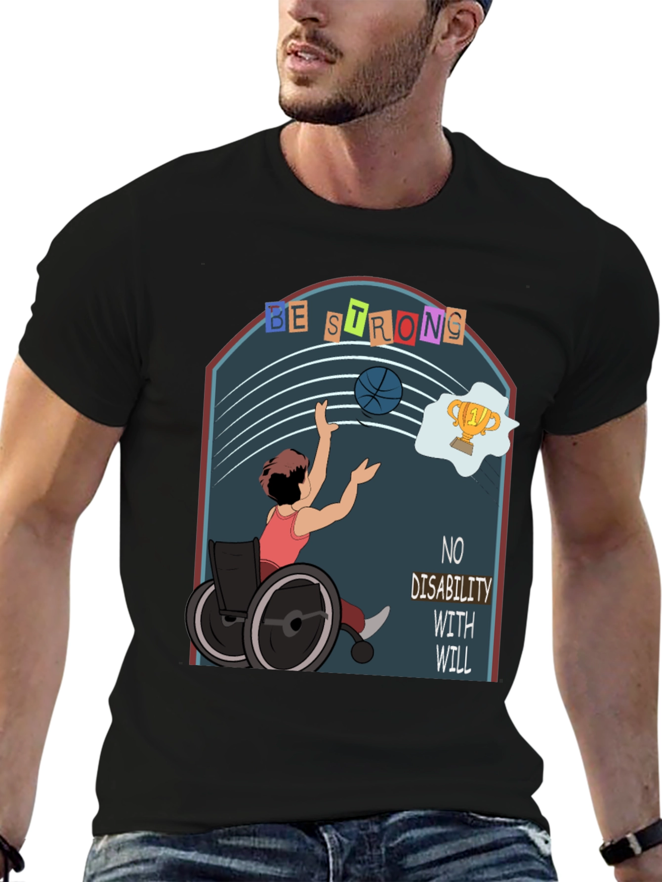 Inspirational Disability Awareness T-Shirt
