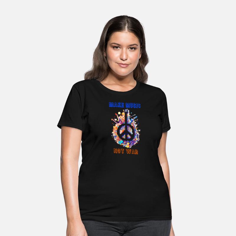 Make Music Not War | Music Lovers & Hippie Peace