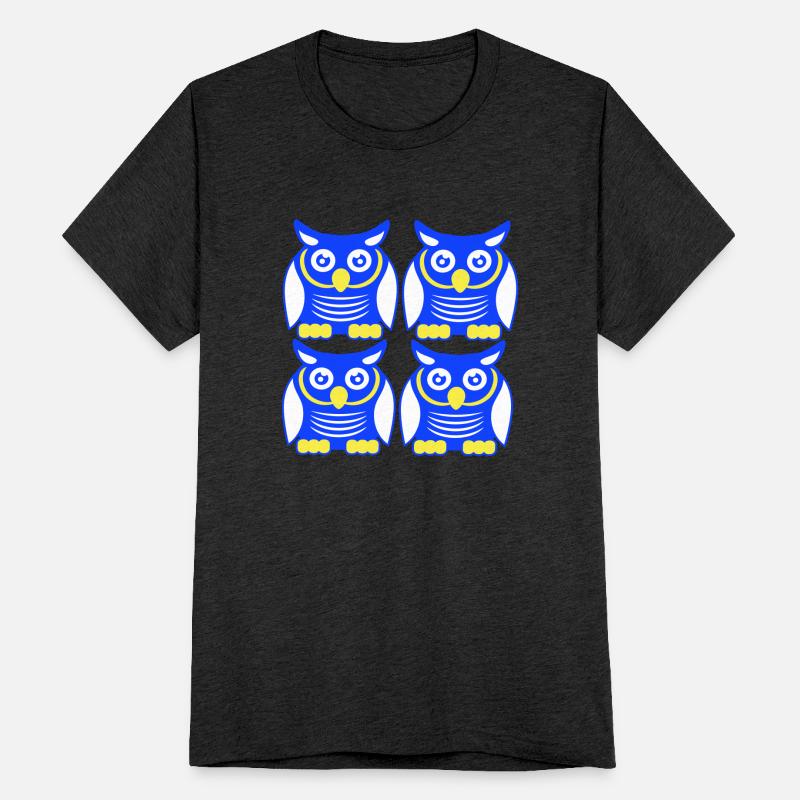 Many owls decorative pattern 4 Team Eagle Owl Crew