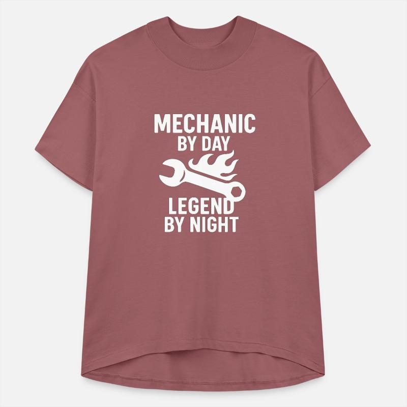 Mechanic By Day Legend By Night – Wrench Life Tee