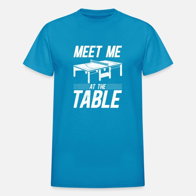 Meet Me At The Table Funny Table Tennis