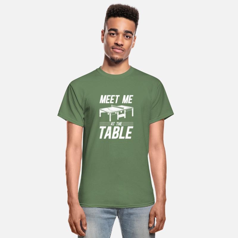 Meet Me At The Table Funny Table Tennis