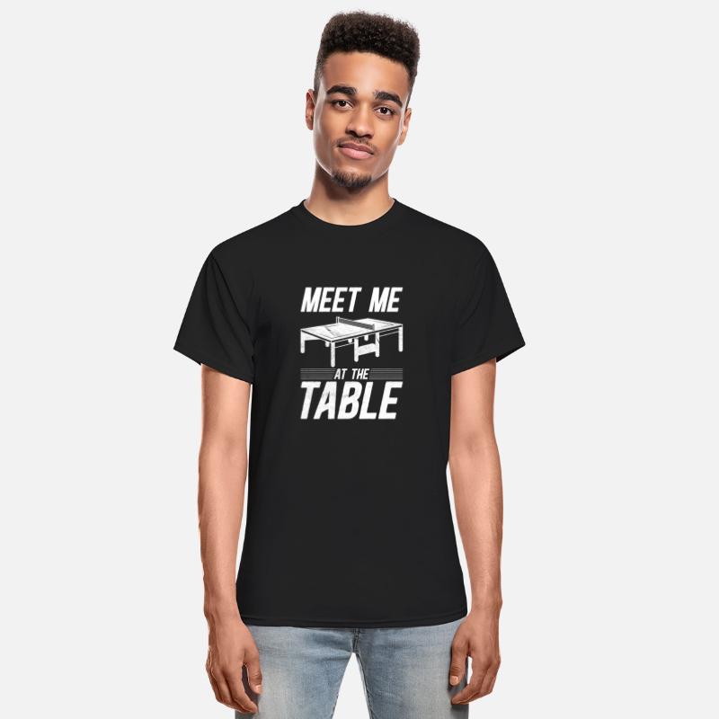 Meet Me At The Table Funny Table Tennis