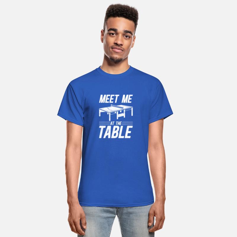 Meet Me At The Table Funny Table Tennis