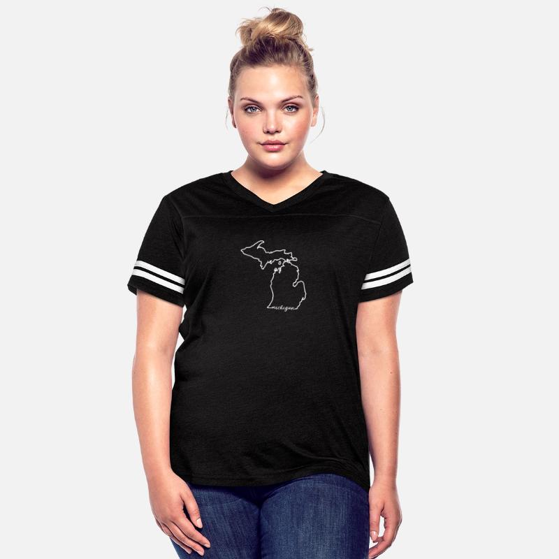Michigan Cursive Silhouette Home State Pride