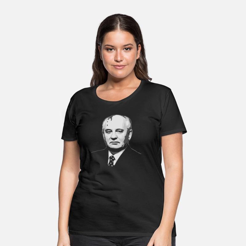 Mikhail Gorbachev Black and White